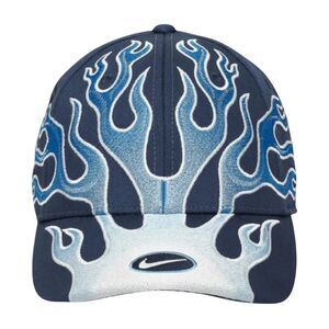 Nike Unisex Adult Club Flames Baseball Cap / Navy Blue